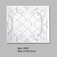 61x61cm Polyurethane Ceiling Tiles for Interior Decoration